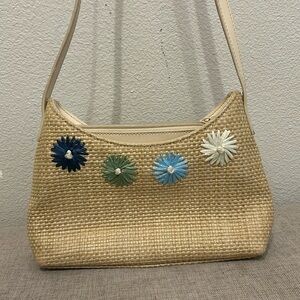 Étienne Aigner Woven mini shoulder bag